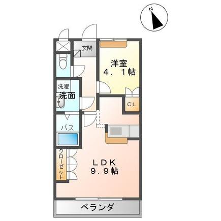 倉吉市清谷町１丁目のアパート