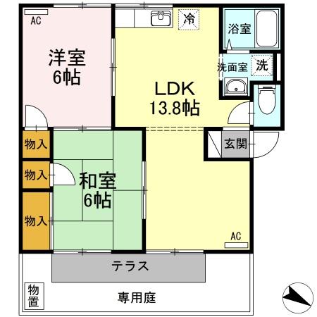 ハイツ万葉B棟