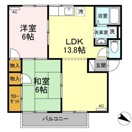 ハイツ万葉B棟