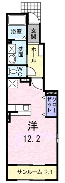 鳥取市的場４丁目のアパート