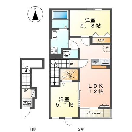 倉吉市伊木のアパート