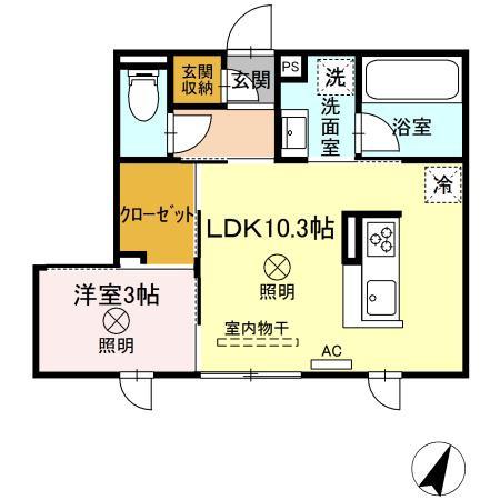 鳥取市湯所町１丁目のアパート