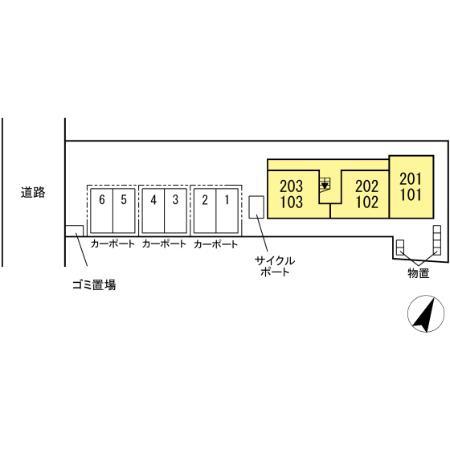 鳥取市湯所町１丁目のアパート