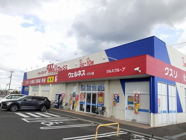 倉吉市清谷町1丁目のアパート(ドラッグストアウェルネスハワイ店)