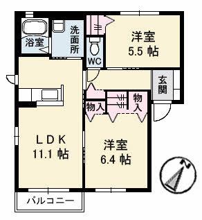 シャーメゾン湖山北