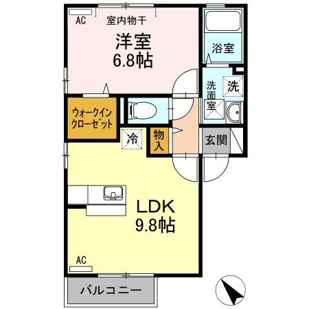 ハイツ　トベラB棟