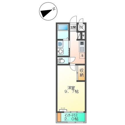 倉吉市清谷町２丁目のアパート