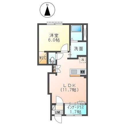 倉吉市福守町のアパート