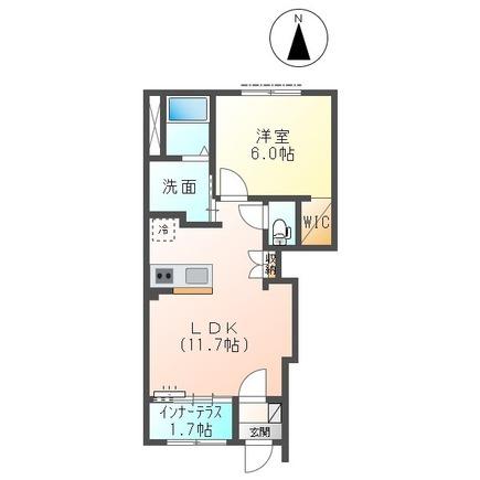 倉吉市福守町のアパート
