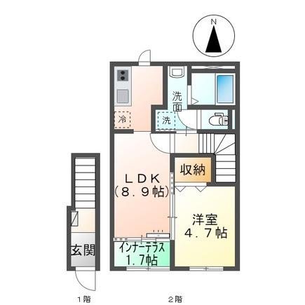 倉吉市伊木のアパート