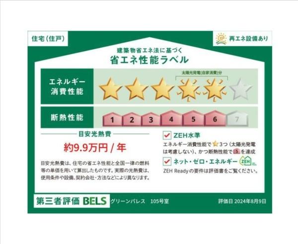 グリーンパレス(省エネ性能ラベル)