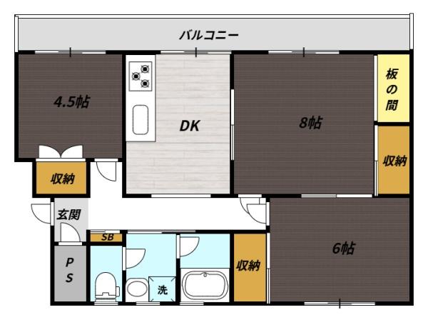 レインボーハウス有秋台西Ｃ35棟