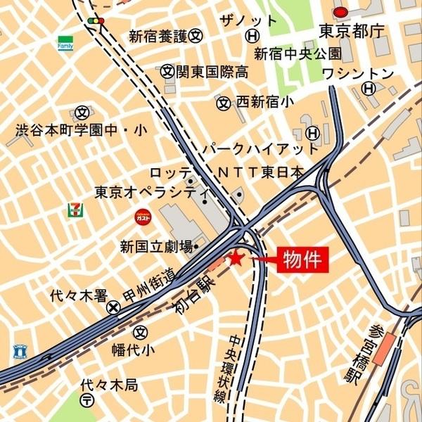 渋谷区初台１丁目のマンション