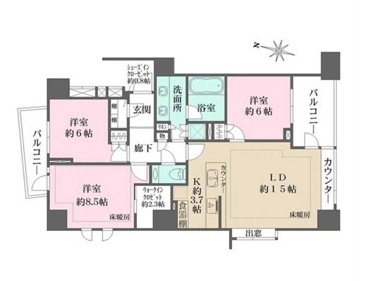 千代田区四番町のマンション