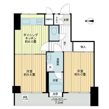 新宿区東榎町のマンション
