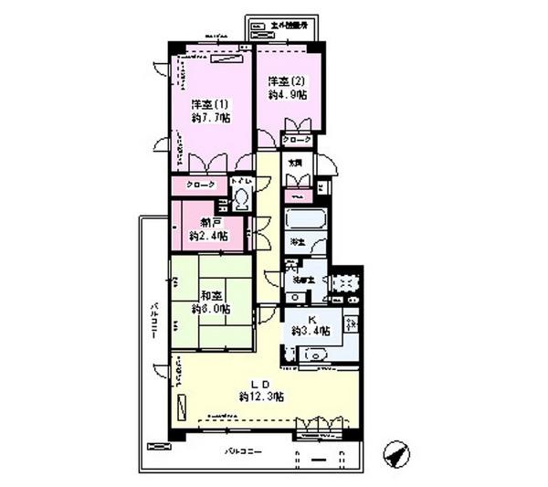世田谷区等々力３丁目のマンション