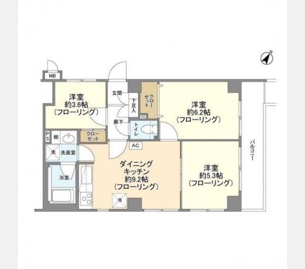目黒区上目黒２丁目のマンション