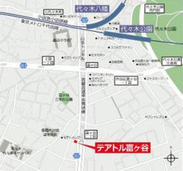渋谷区富ヶ谷２丁目のマンション