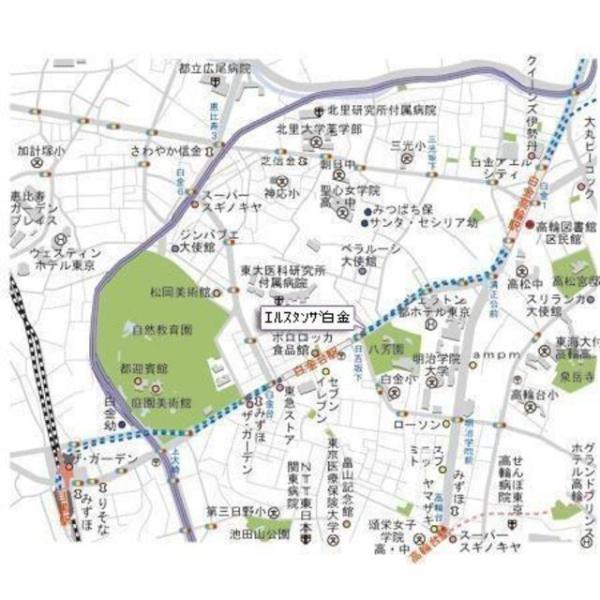 港区白金台４丁目のマンション