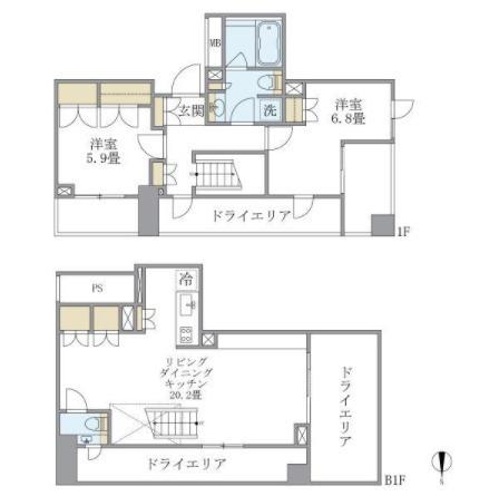 渋谷区上原３丁目のマンション