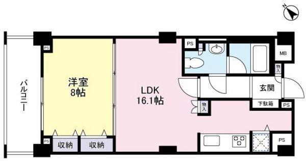 渋谷区東３丁目のマンション