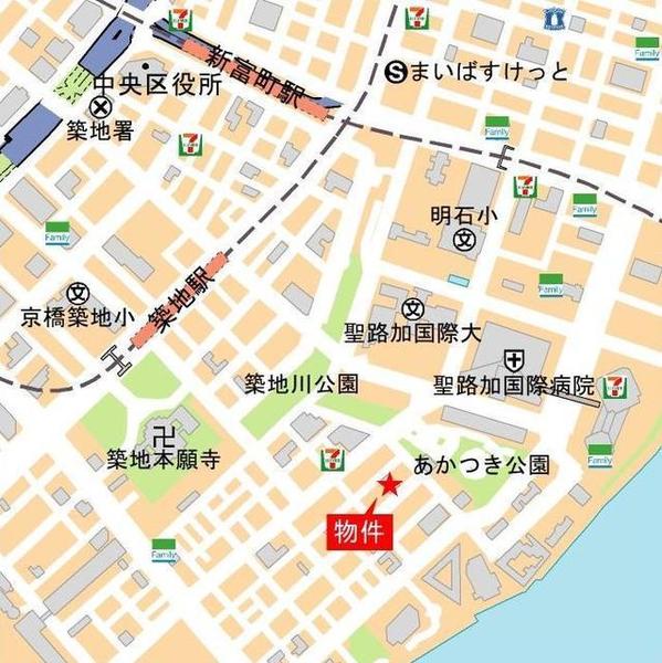 中央区築地７丁目のマンション