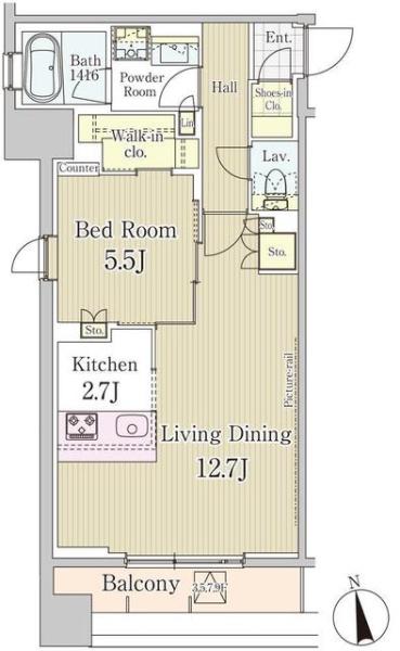 渋谷区恵比寿１丁目のマンション