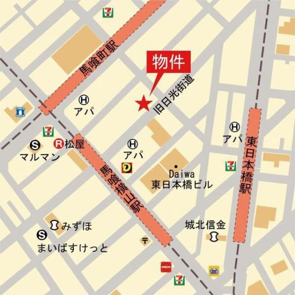 中央区日本橋横山町のアパート
