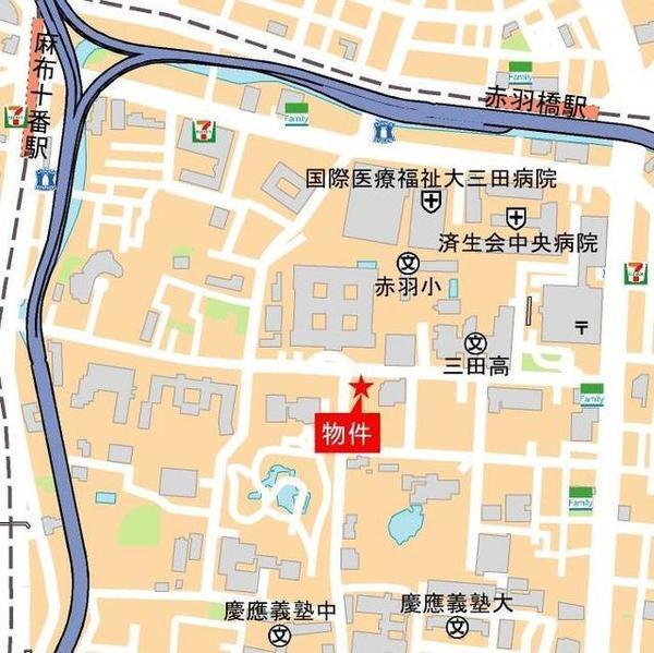 港区三田２丁目のマンション