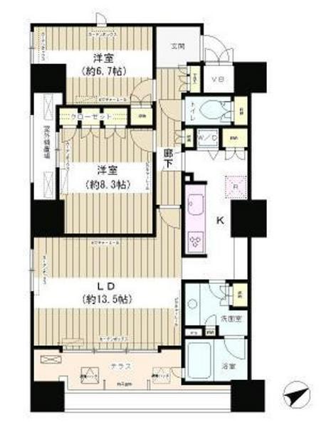 中央区明石町のマンション