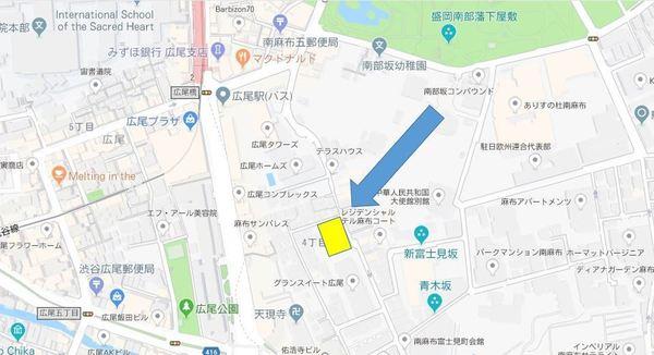 港区南麻布４丁目のマンション