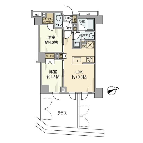 渋谷区恵比寿２丁目のマンション