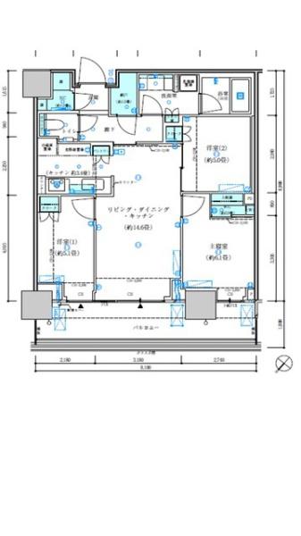 中央区勝どき４丁目のマンション