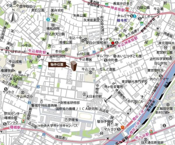 新宿区二十騎町のマンション