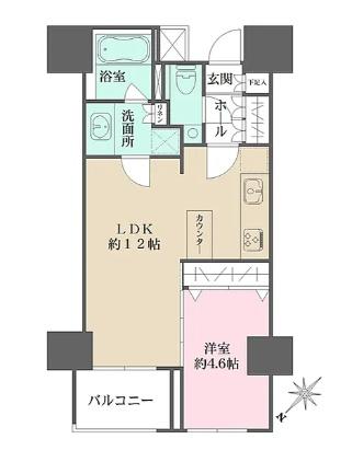 中央区築地１丁目のマンション