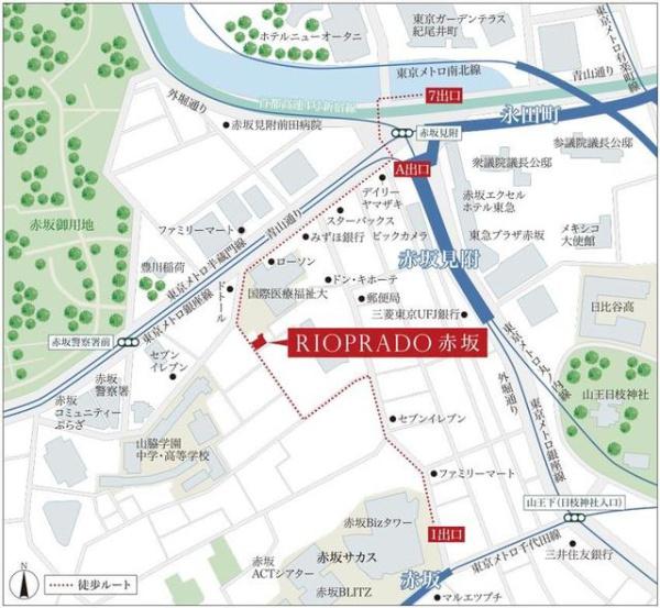 港区赤坂４丁目のマンション