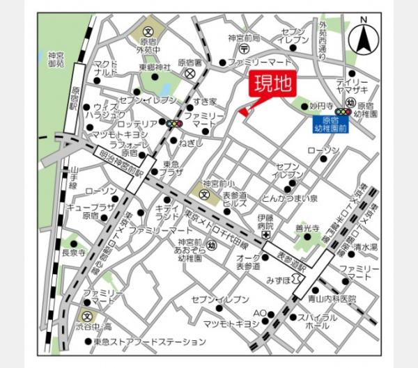 渋谷区神宮前３丁目のマンション