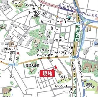 港区南麻布１丁目のマンション