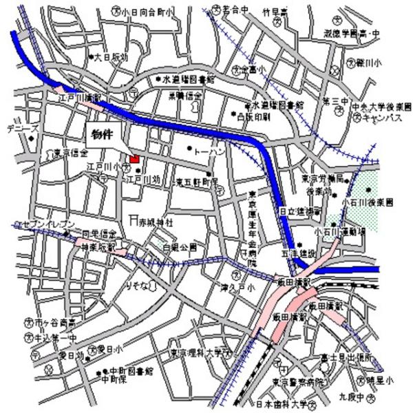 新宿区水道町のマンション