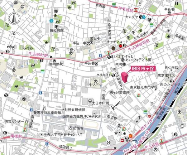 新宿区払方町のマンション