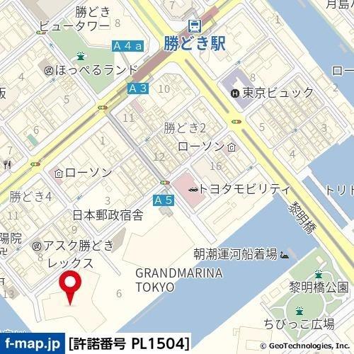 中央区勝どき４丁目のマンション