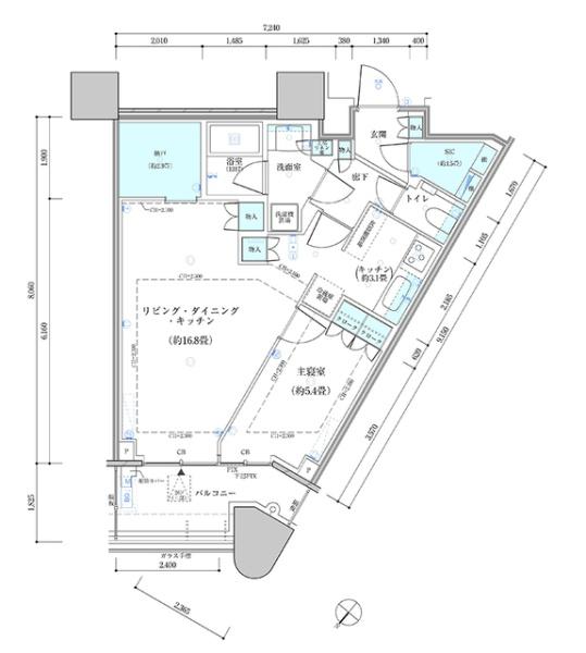 中央区勝どき４丁目のマンション