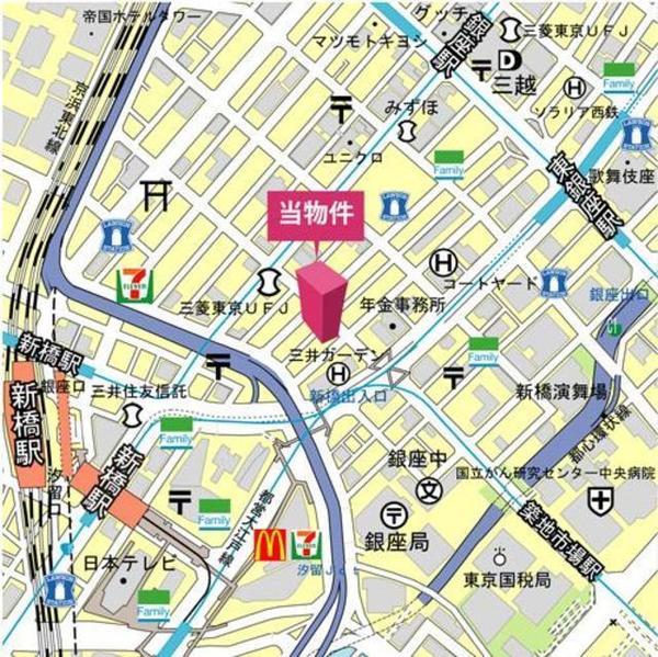 中央区銀座８丁目のマンション