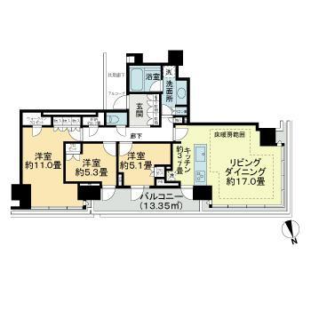 港区芝浦４丁目のマンション