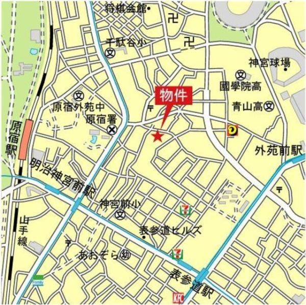 渋谷区神宮前３丁目のマンション