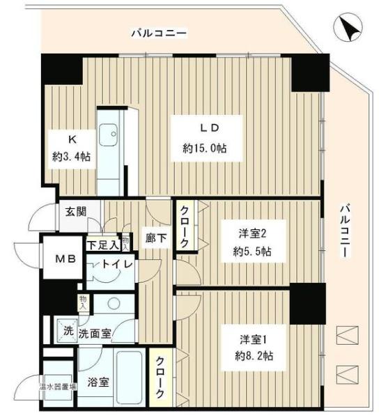 目黒区下目黒２丁目のマンション