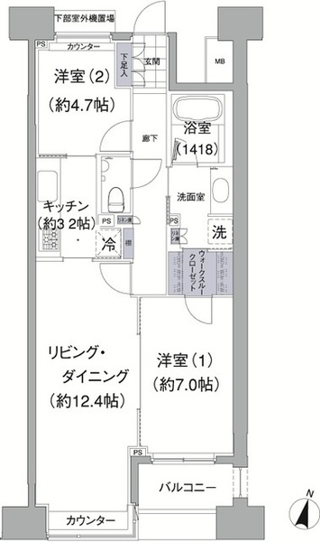 品川区上大崎２丁目のマンション