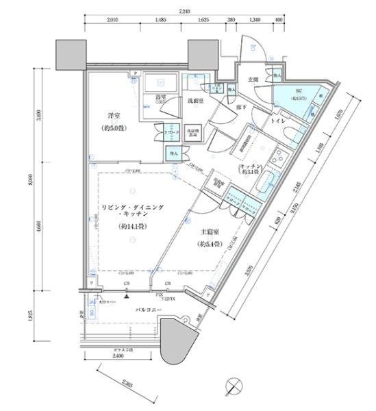 中央区勝どき４丁目のマンション