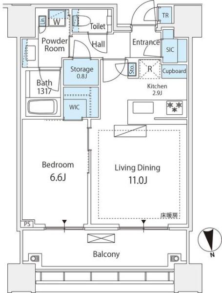 港区白金１丁目のマンション
