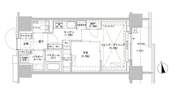 新宿区南山伏町のマンション